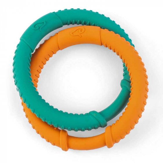 Zoon Rubber Dog Links Dog Toy image 0