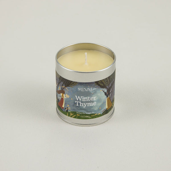 St Eval Winter Thyme Tin Candle image 1