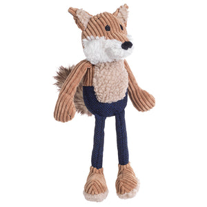 House of Paws Bushy Tail Navy Tweed Fox image 0