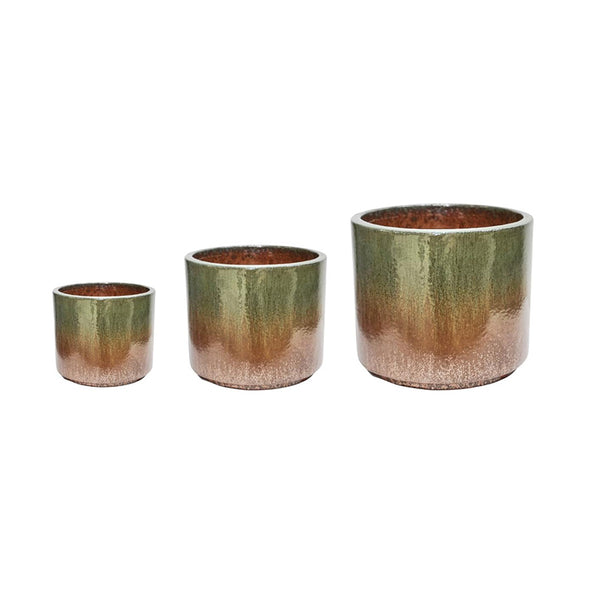 Ivyline Outdoor Hazelton Forest Copper Planter image 2