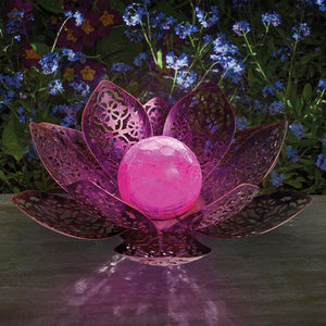 Smart Garden Damasque Lotus Solar Lantern image 2