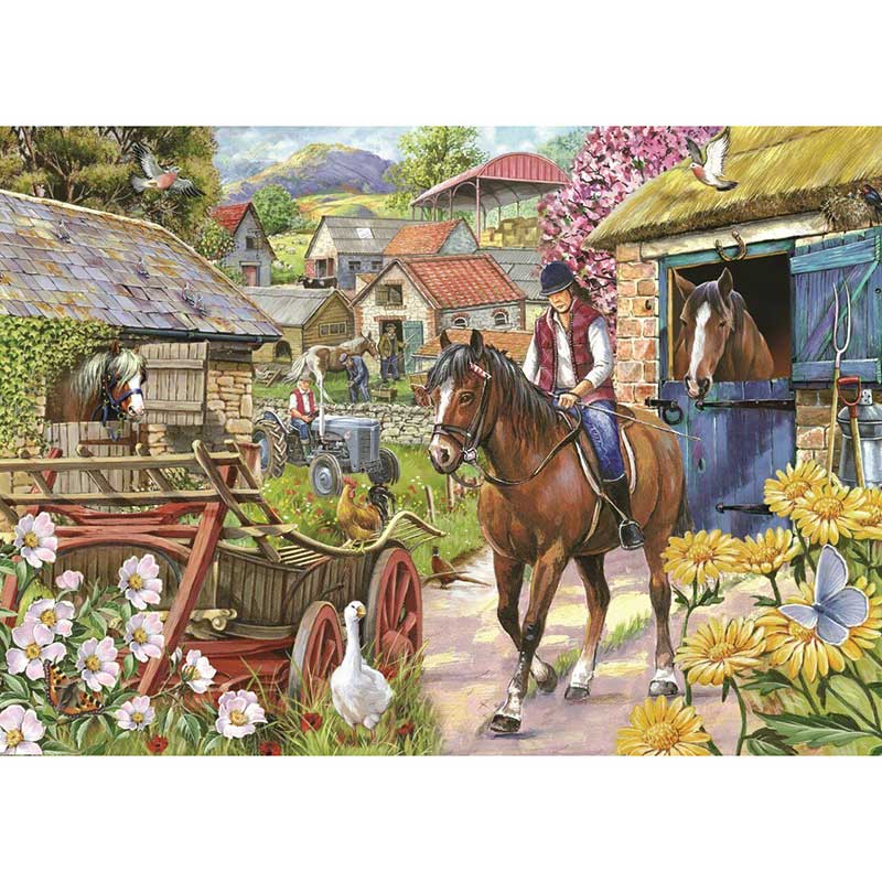 House of Puzzles Stepping Out 1000 Piece Jigsaw Puzzle image 0