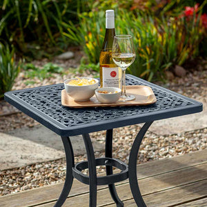 Hartman Capri Square Side Table in Antique Grey image 1