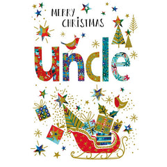 Nigel Quiney Uncle Bright Sleigh Christmas Card image 0