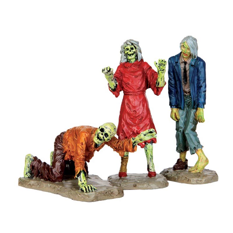 Lemax Walking Zombies (Set of 3) image 0