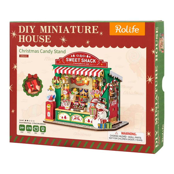 Rolife 'Christmas Candy Stand' DIY Miniature House image 3