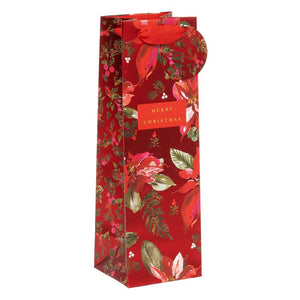 Glick Perfect Poinsettia Gift Bag - Bottle image