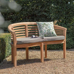 Bramblecrest Banana Garden Bench Cushion - Taupe image 0