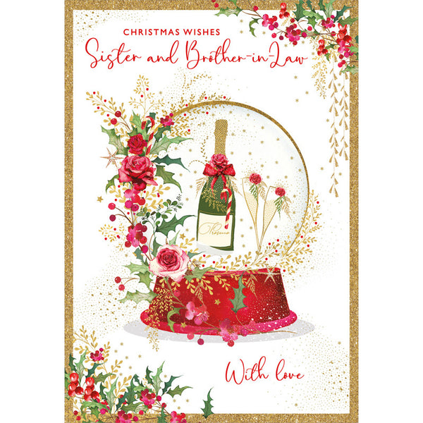 Nigel Quiney Champagne Sister & Brother-In-Law Christmas Card image 0