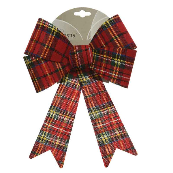 Decoris Large Tartan Bow image 1