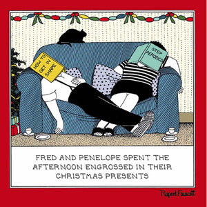 Woodmansterne Christmas Snooze Christmas Card image 0