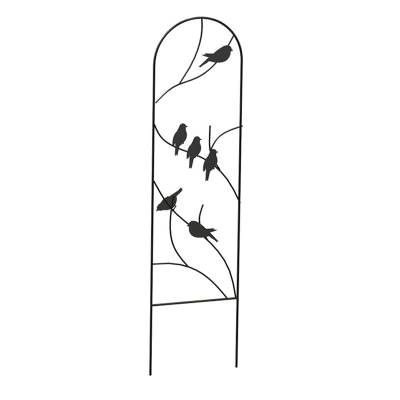 Panacea Perching Birds Pot Trellis Black image 0