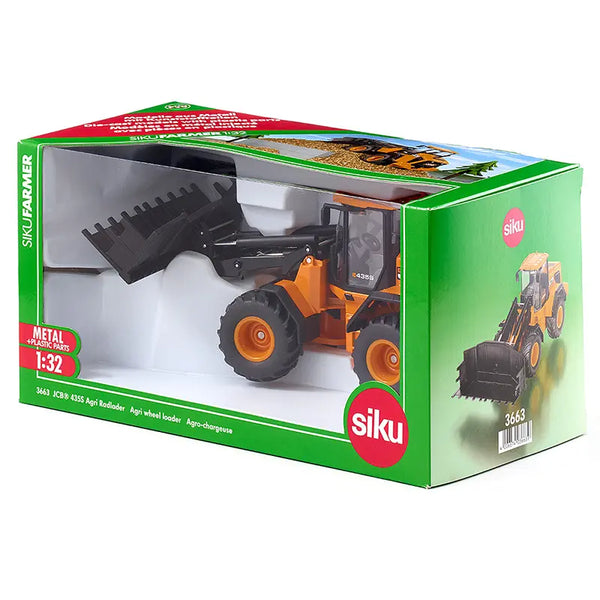 siku 3663 JCB 435S Agri Wheel Loader 1:32 image 1