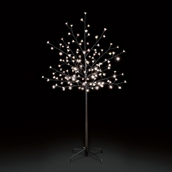 Premier LED Cherry Blossom Artificial Tree - White image