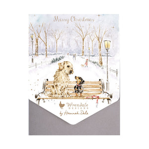 Wrendale Designs Notecard Pack - Winter Walks (Pack of 8) image 2