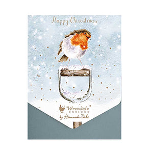 Wrendale Designs Notecard Pack - A Little Red Robin (Pack of 8) image 2