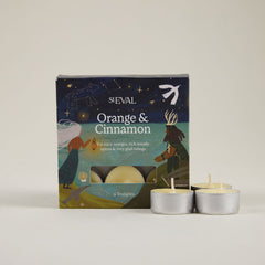 St Eval Orange &amp; Cinnamon Tealights (Pack of 9) image 0