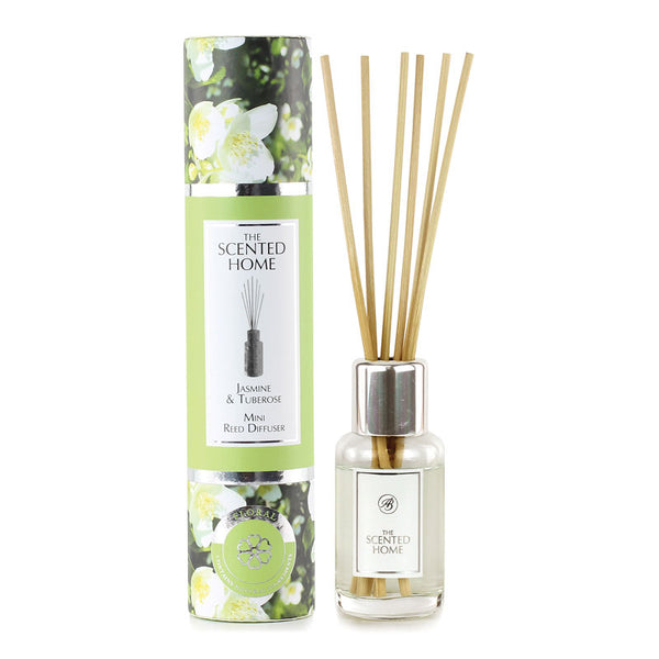 The Scented Home Jasmine & Tuberose Mini Reed Diffuser image 0