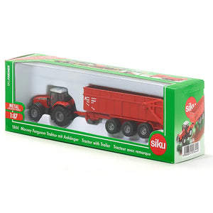 siku 1844 Massey Ferguson Tractor with Trailer 1:87 image 2