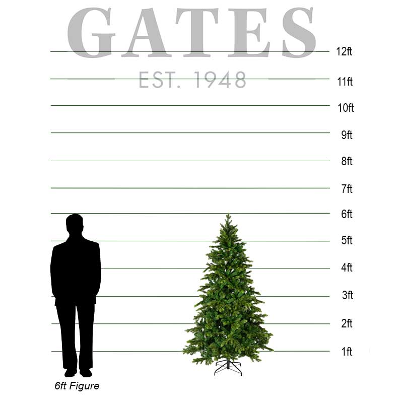 Everlands Galloway Spruce / Denver Spruce Artificial Christmas Tree - 6ft / 1.8m image 0