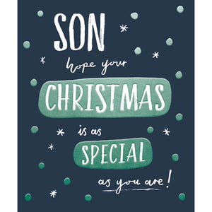 Woodmansterne Brilliant Son Christmas Card image 0