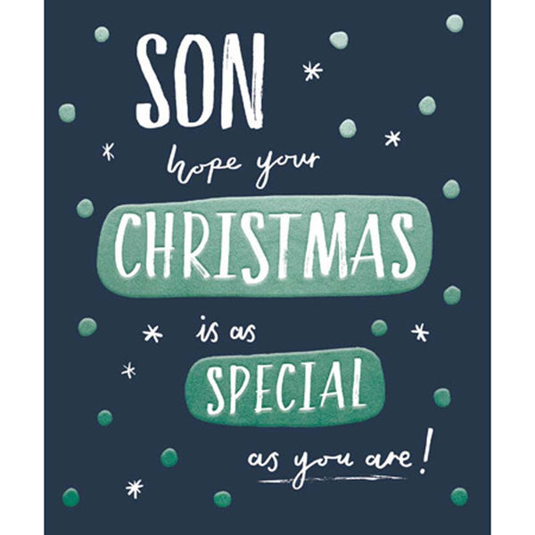 Woodmansterne Brilliant Son Christmas Card image 0