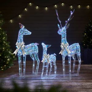 Bosk Iridescent Reindeer Family image 0