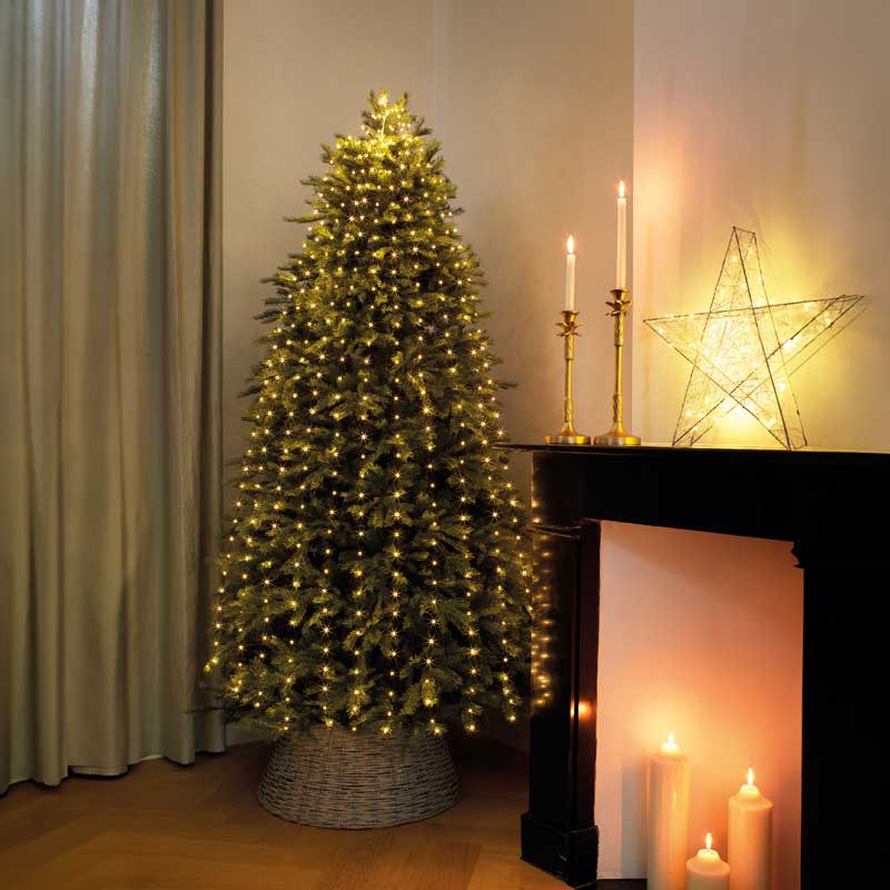 Lumineo Micro LED Sparkle Tree Lights - Warm White image 0
