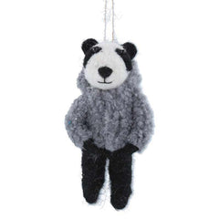 Gisela Graham Mixed Wool Badger image 0