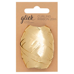 Glick Metallic Gold Curling Ribbon image 0