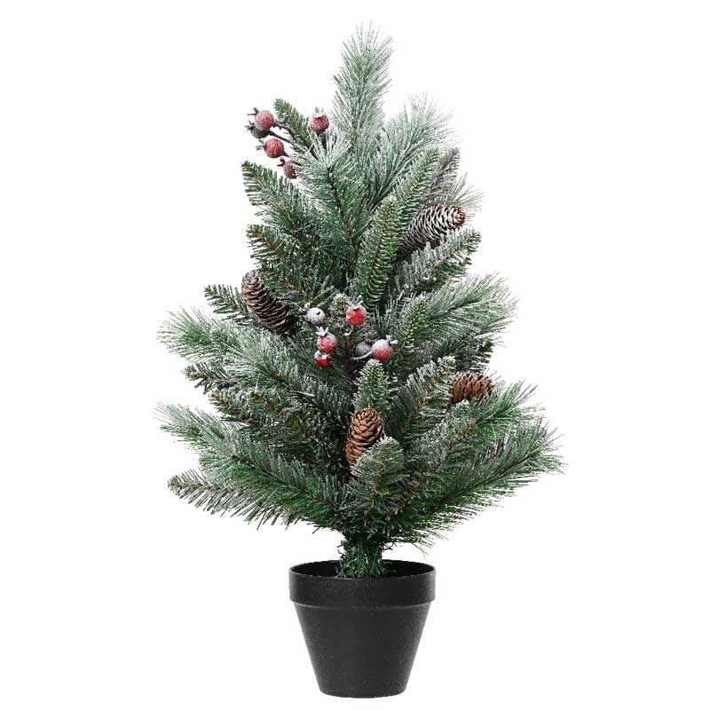 Everlands Mini Frosted Windham Tree image 0
