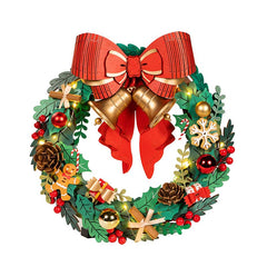 Rolife Christmas Wreath 3D Puzzle Creation Set image 0