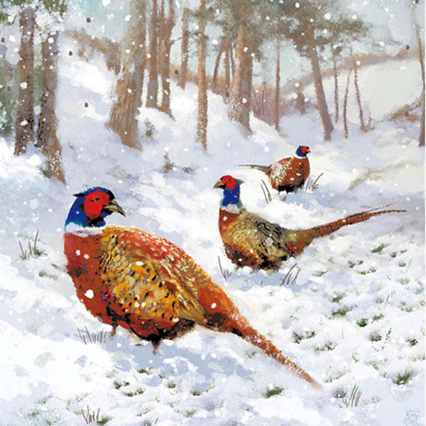 Woodmansterne Festive Stroll Christmas Card image 0