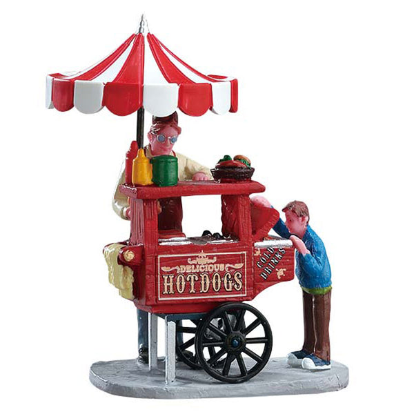 Lemax Hot Dog Cart image 0