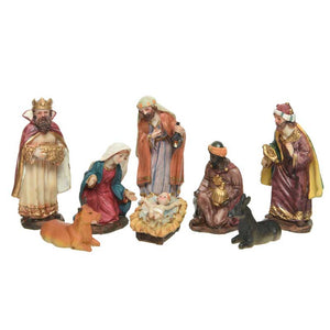 Christmas 8 Figure Nativity Set (12cm) image 0