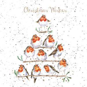 Wrendale Designs Boxed Cards - Rockin' Robins (Pack of 8) image 0