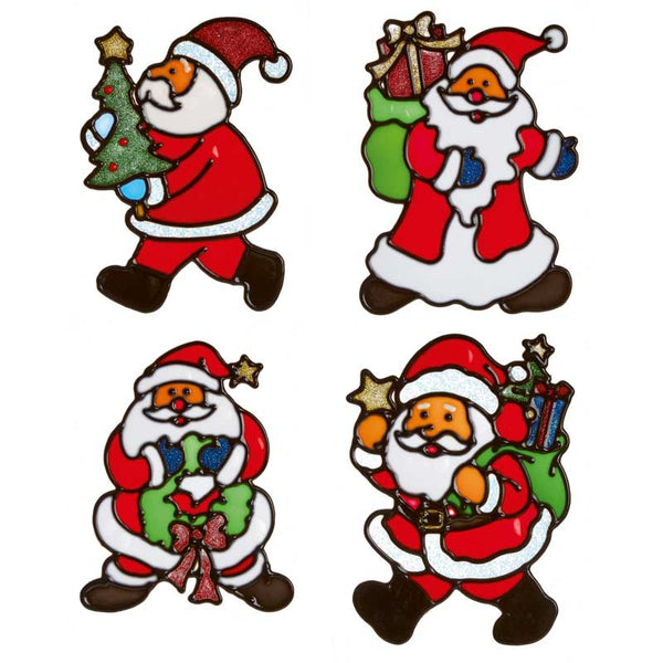 Premier Santa Window Sticker (Assorted Designs) image 0