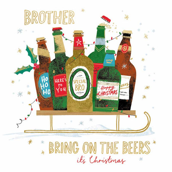 Woodmansterne Brother Christmas Card image 0