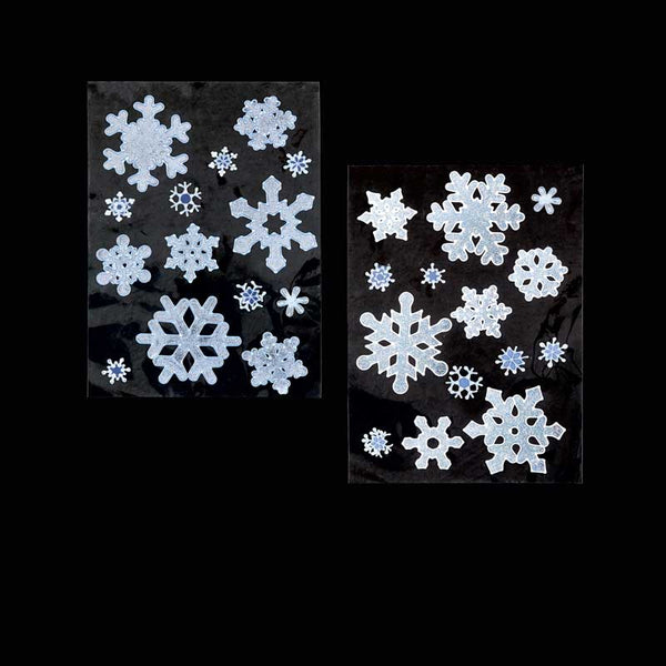 Premier Snowflake Window Stickers (Assorted Designs) image 0