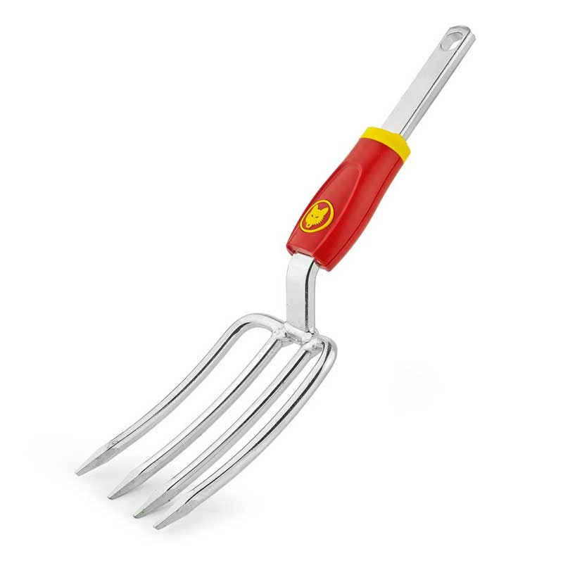 Wolf Garten multi-change Hand Fork, Hand Trowel & Medium Aluminium Handle Set image 0