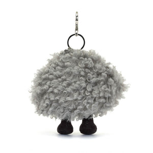 Jellycat Amuseables Storm Cloud Bag Charm - Grey image 1