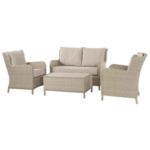Bramblecrest Chedworth Garden Lounge Set in Sandstone Weave image 6