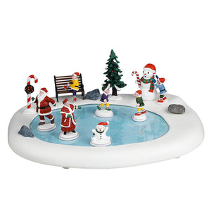Lemax Northern Lights Skating Pond image 0