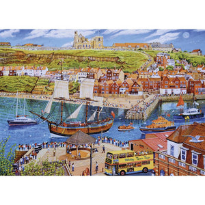 Gibsons Endeavour, Whitby 1000 Piece Jigsaw Puzzle image 0