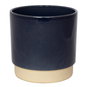 Ivyline Enos Indoor Plant Pot Range - Blue, 11.5cm image