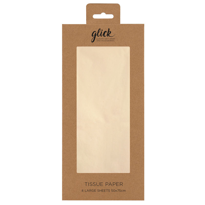 Glick Ivory Tissue Paper (Pack of 4) image 0