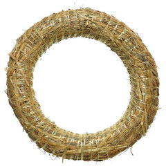 Decoris Straw Wreath - 25cm image