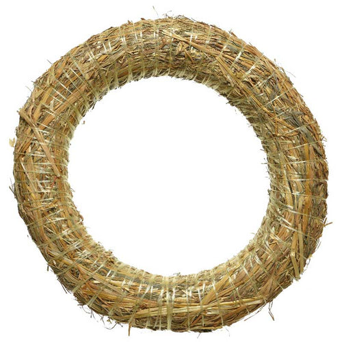 Decoris Straw Wreath - 25cm image