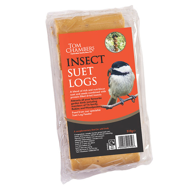 Tom Chambers Insect Suet Logs (Pack of 6) image 0