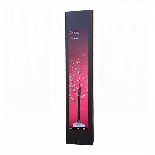Lumineo Pre-Lit Snowy Twig Tree image 1